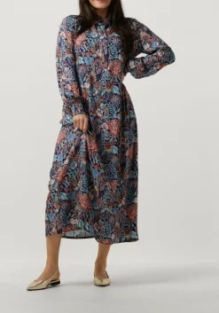DEA KUDIBAL e midi jurk marla blauw Best