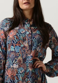 DEA KUDIBAL e midi jurk marla blauw Best