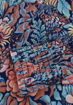 DEA KUDIBAL e midi jurk marla blauw Best