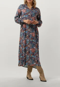 DEA KUDIBAL e midi jurk marla blauw Best