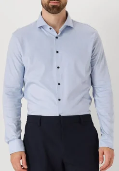 DESOTO LUXURY e klassiek overhemd luxury hai 1/1 blauw New