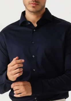 DESOTO LUXURY e klassiek overhemd luxury hai 1/1 blauw Hot