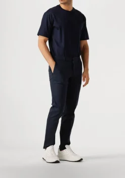 DESOTO LUXURY e t-shirt luxury two ply t-shirt 1/2 blauw New