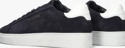 FILLING PIECES e lage sneakers tiebreak suede blauw Best