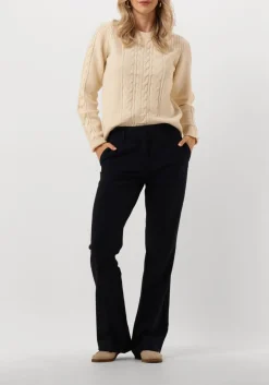 FIVEUNITS e flared broek clarafv 285 navy blauw New