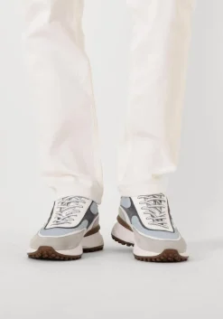 FLORIS VAN BOMMEL e lage sneakers sfm-10207 noppi blauw Clearance