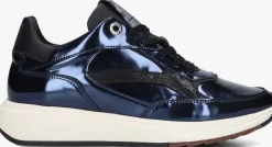 FLORIS VAN BOMMEL e lage sneakers sfw-10138 suvi blauw