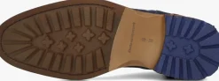 FLORIS VAN BOMMEL e veterschoenen sfm-50159 crepi blauw