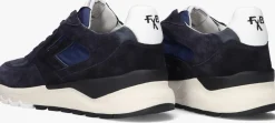 FLORIS VAN BOMMEL e lage sneakers sfm-10154 de treener blauw Outlet