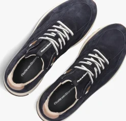 FLORIS VAN BOMMEL e lage sneakers sfm-10238 de gripper blauw Sale