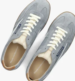 FLORIS VAN BOMMEL e lage sneakers sfm-10224 de zaler blauw Hot