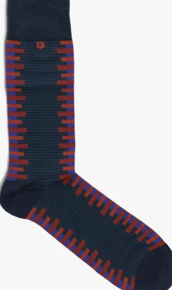 FLORIS VAN BOMMEL e sokken de sokker 11 blauw Sale