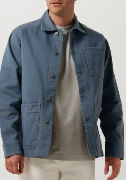 FORÉT e forét overshirt heyday overshirt blauw Best