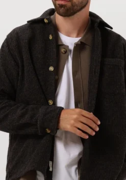 FORÉT e forét overshirt ivy wool overshirt blauw Online