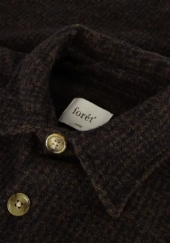 FORÉT e forét overshirt ivy wool overshirt blauw Online