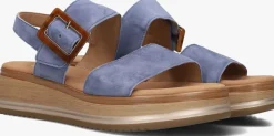 GABOR e platte sandalen 744 blauw New