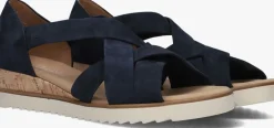 GABOR e sandalen met hak 782 blauw New
