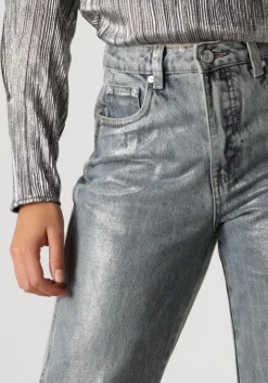 GESTUZ e straight leg jeans coatygz hw straight jeans blauw Sale