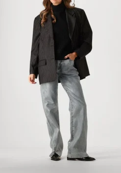 GESTUZ e straight leg jeans coatygz hw straight jeans blauw Sale