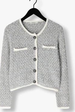 GESTUZ e vest gznalin cardigan blauw Sale