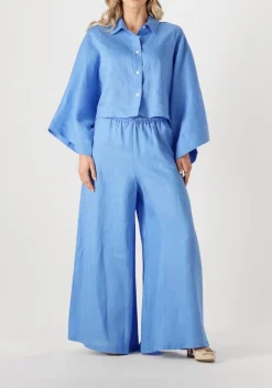 GREEK ARCHAIC KORI e wijde broek 110131 blauw Hot