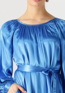 GREEK ARCHAIC KORI e mini jurk 130802 blauw Online