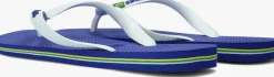 HAVAIANAS e teenslippers brasil logo blauw New