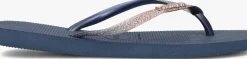 HAVAIANAS e teenslippers square glitter blauw Sale