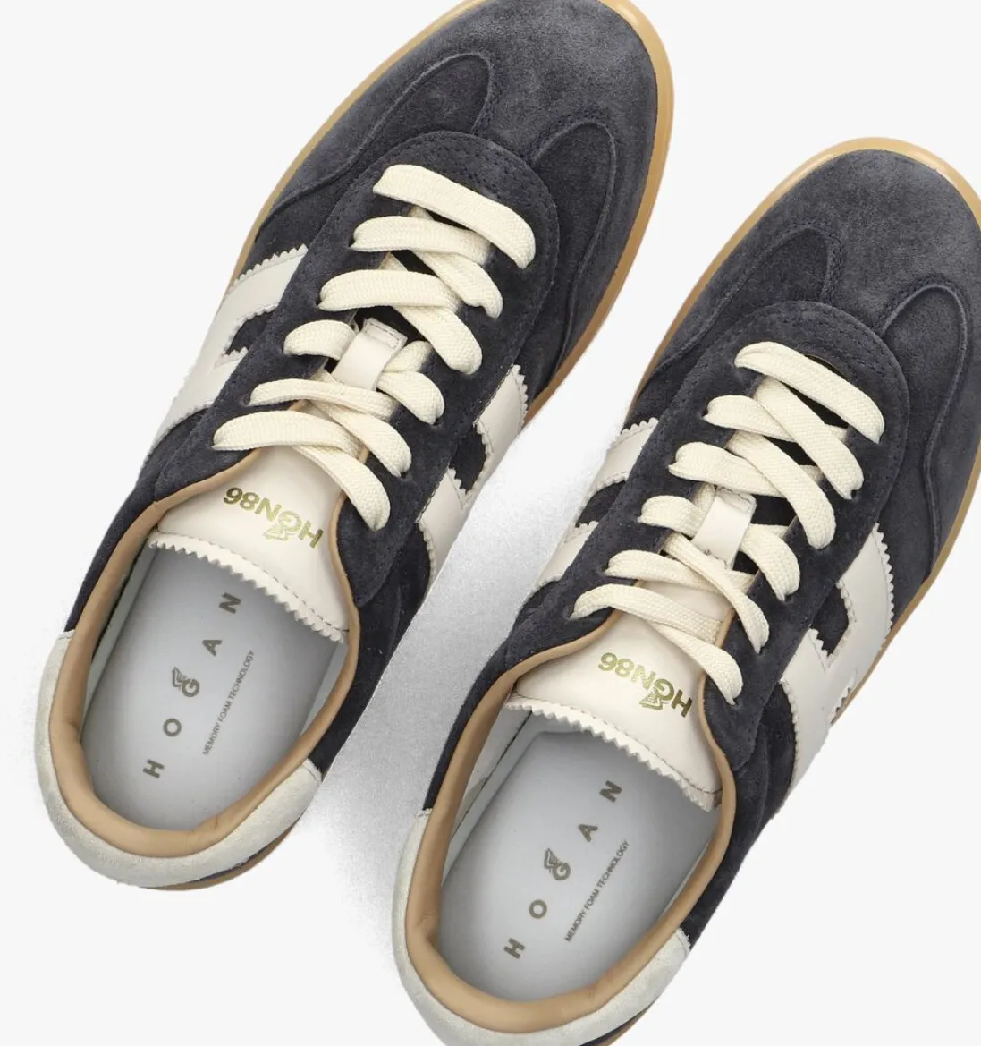 HOGAN e lage sneakers cool allacciato h blauw Online