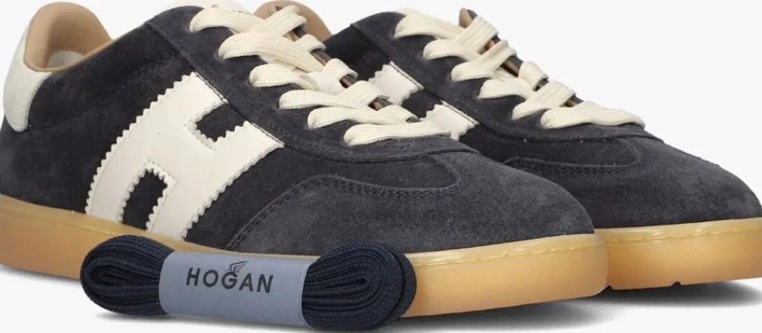 HOGAN e lage sneakers cool allacciato h blauw Online