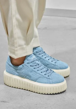 HOGAN e lage sneakers h-stripes blauw Best