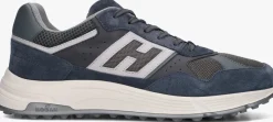 HOGAN e sneakers mesh combi runner blauw Discount