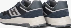 HOGAN e sneakers mesh combi runner blauw Discount