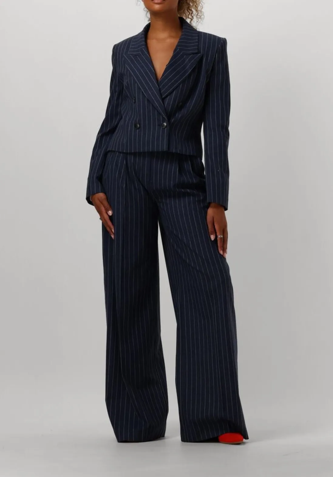 JANICE e wijde broek dollar blauw Discount