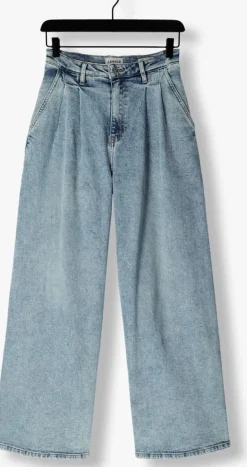 JANICE e wijde broek dollar blauw Clearance