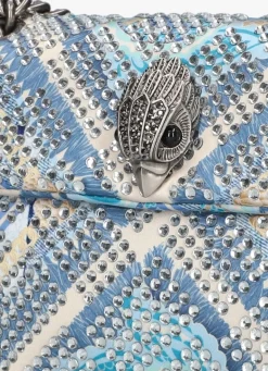 KURT GEIGER LONDON e schoudertas mini kensington blauw Sale