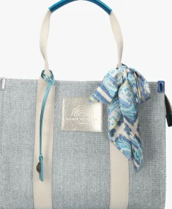KURT GEIGER LONDON e handtas lg southbank tote blauw Online