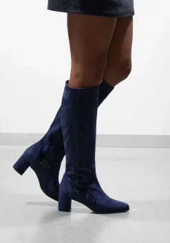 LINA LOCCHI e hoge laarzen 8591 blauw New