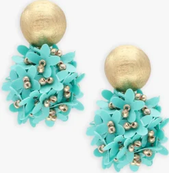 LOTT. GIOIELLI e sieraad sq sequin flower globe s blauw Sale