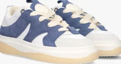Mason Garments e lage sneakers venice tricolore blauw Sale