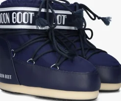 MOON BOOT e snowboots icon low nylon blauw