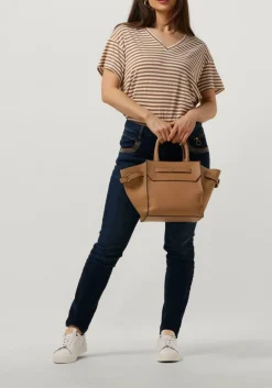 MOS MOSH e slim fit jeans naomi shade blue jeans blauw Sale