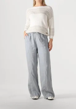 MOSCOW e wide jeans 94-02-pomalie-1 blauw Outlet