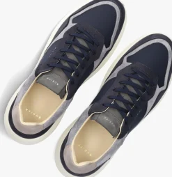 NUBIKK e lage sneakers roque road wave blauw Best