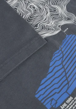 PEAK PERFORMANCE e t-shirt m graphic tee blauw Outlet