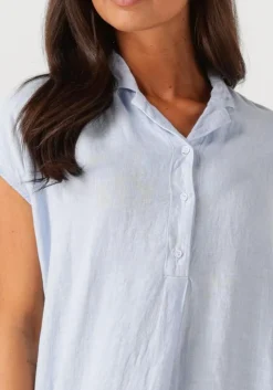 PENN & INK e mini jurk dress blauw Discount