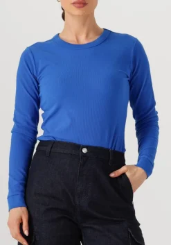 PENN & INK e tops & t-shirts longsleeve w25f1745 blauw Clearance