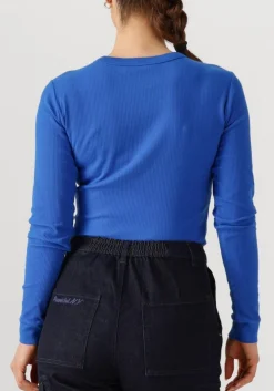 PENN & INK e tops & t-shirts longsleeve w25f1745 blauw Clearance