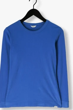 PENN & INK e tops & t-shirts longsleeve w25f1745 blauw Clearance