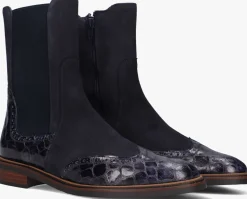 PERTINI e chelsea boots 33063 blauw Online
